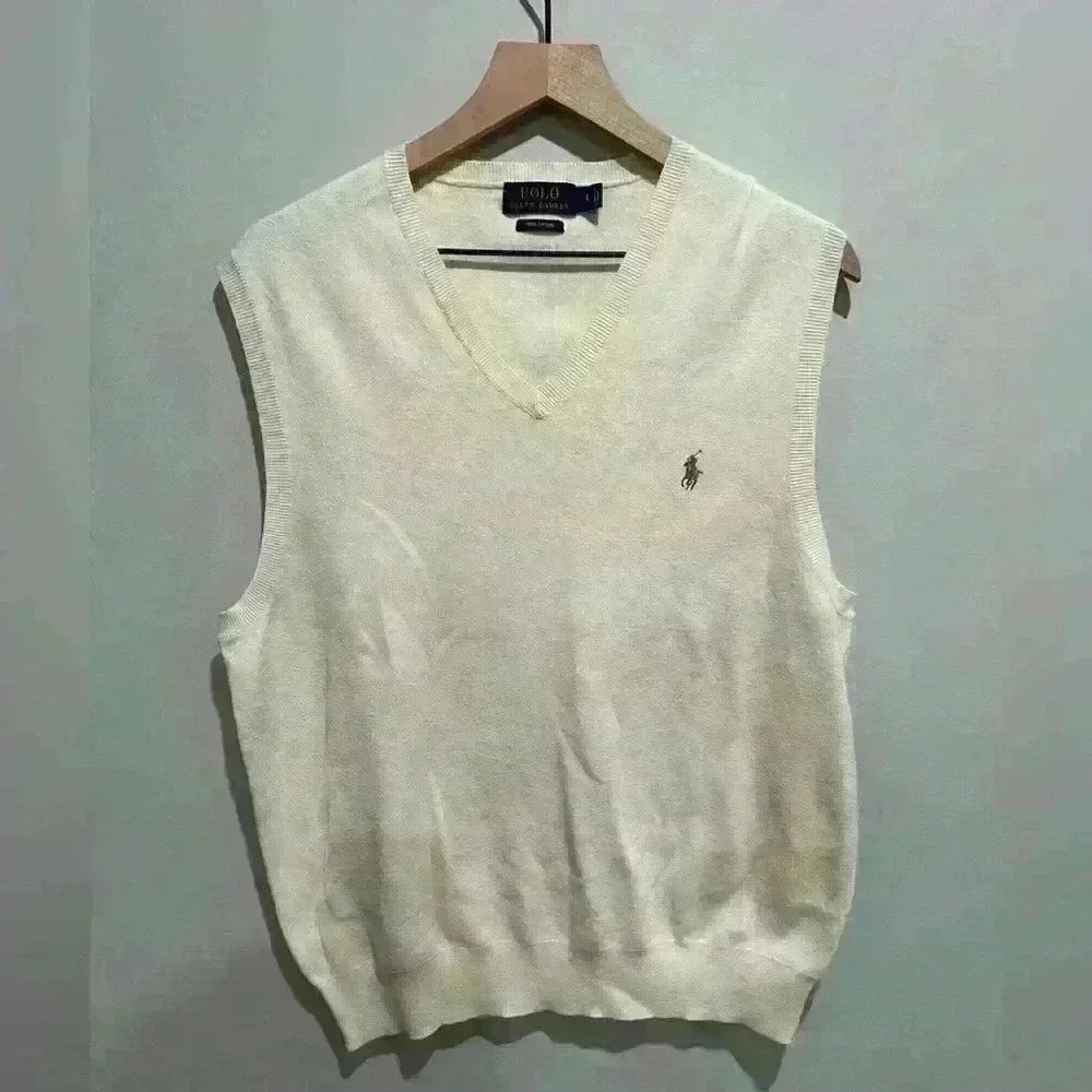Polo Ralph Lauren vest. Prima cotton, size Large